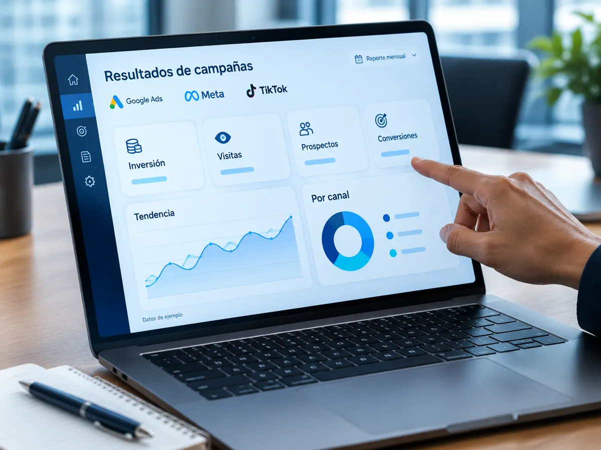 Reporte de resultados de campañas de publicidad digital - Paidmedia.