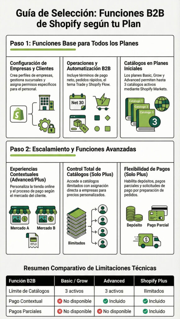 Shopify B2B - Infografia