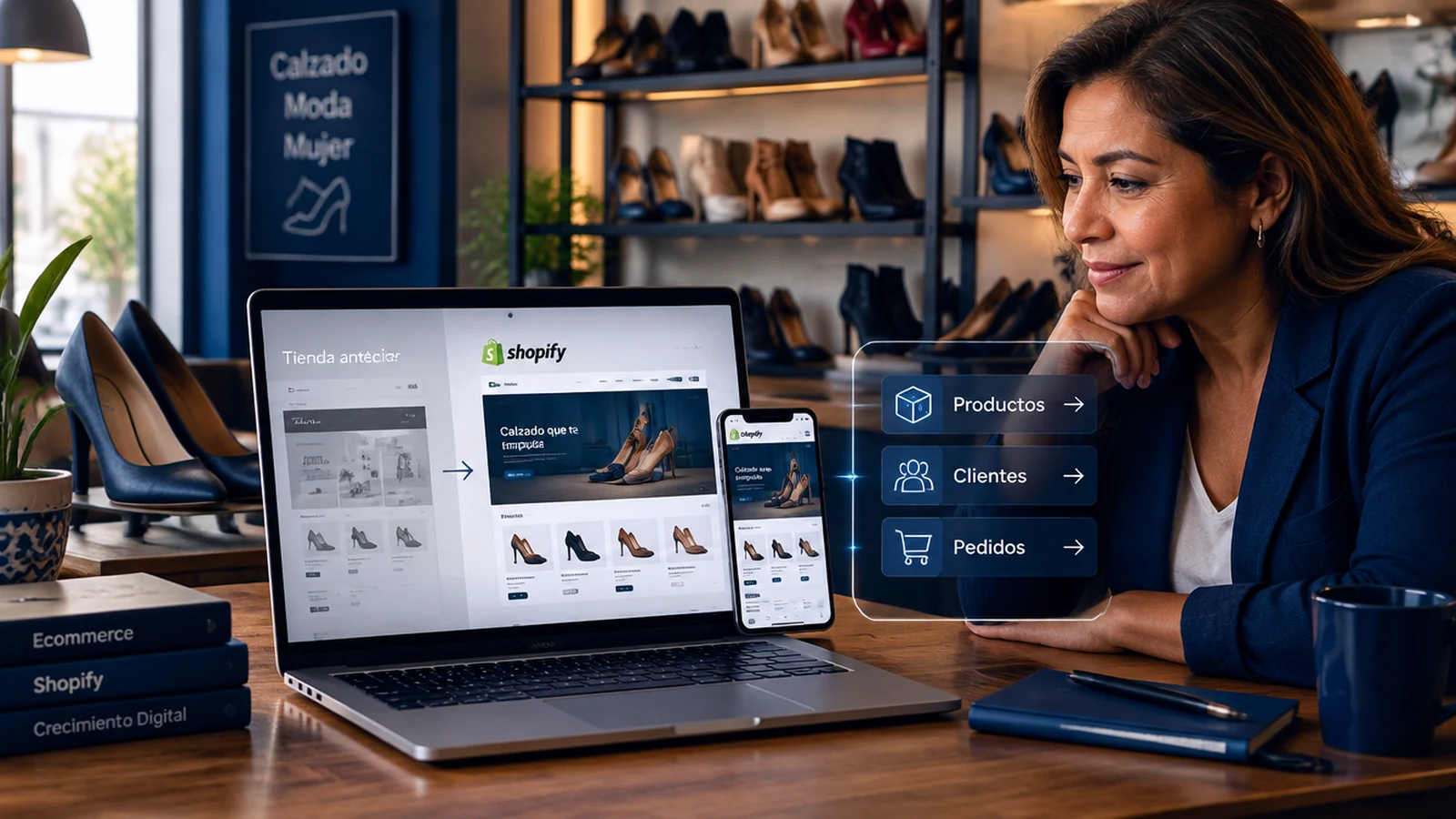 Migrar a Shopify: lo que cambia para una zapatería en línea