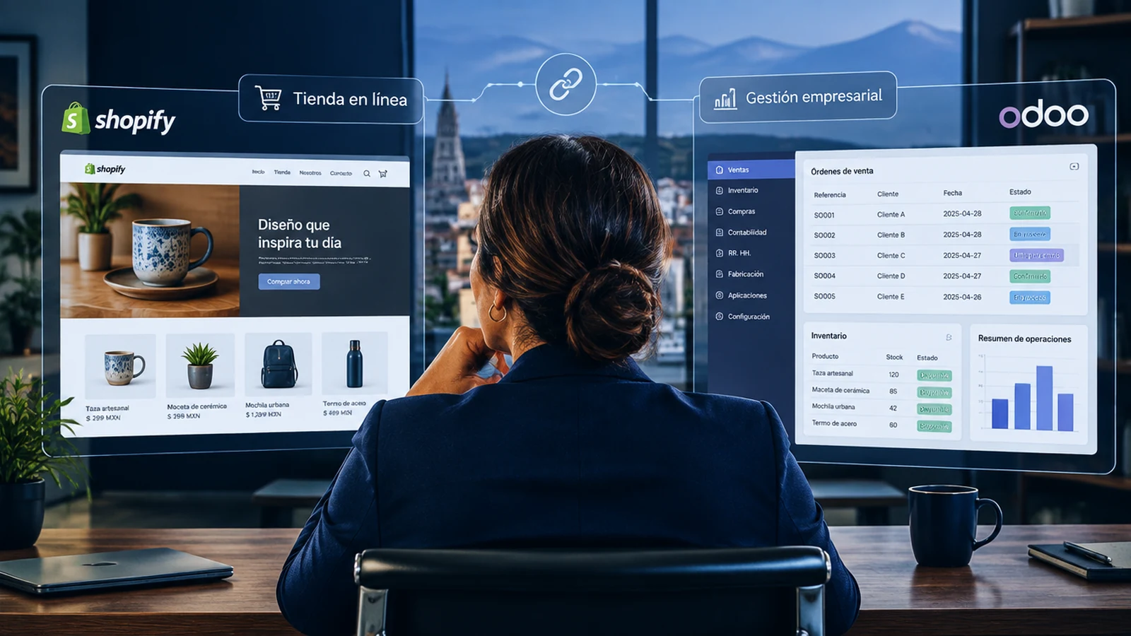 Shopify vs Odoo: cuál usar según tu operación