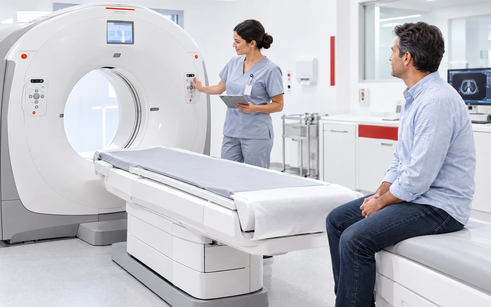 Lifestyle: recepción de clínica o centro de diagnóstico moderno — Vitamina Online
