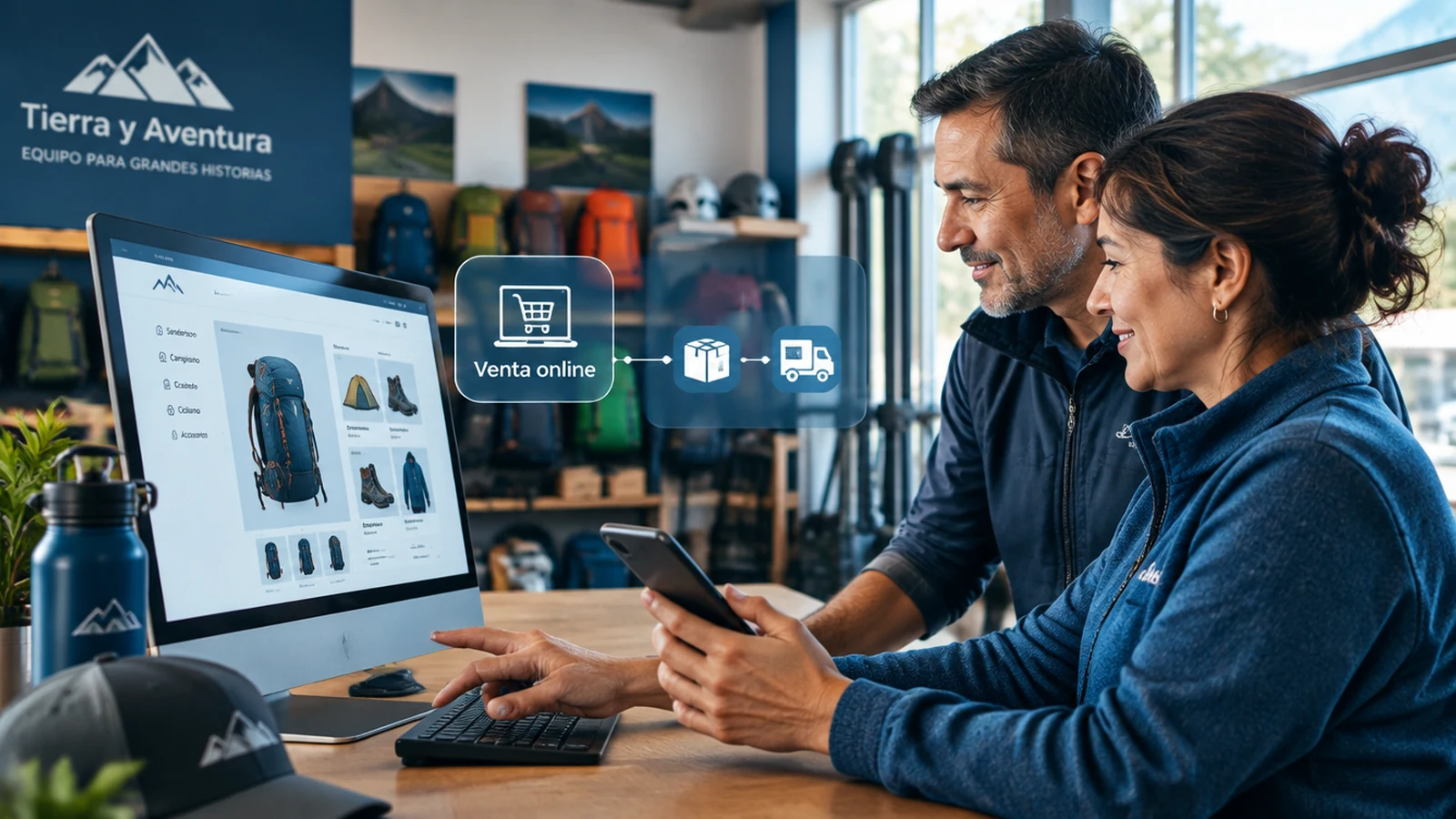 Campaña de generación de leads fortaleciendo la venta en línea